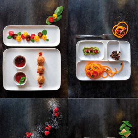 P004703022 Блюдо сервировочное La Porcellana Bianca ESSENZIALE NEW AGE, фарфор, 30 х 22 х 2,1 см - 3