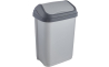 Контейнер для мусора Keeeper SWING BIN 10л серебро (КЕЕ-0306.1) - 1