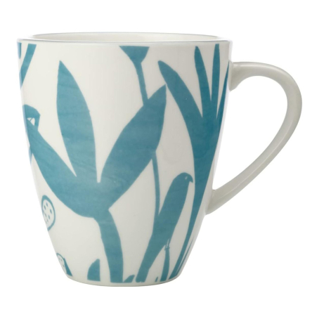 AW0580 Кружка для чая DUSK BLUE, фарфор, 240 мл - 1 AW0580 Кружка для чая DUSK BLUE, фарфор, 240 мл - 1