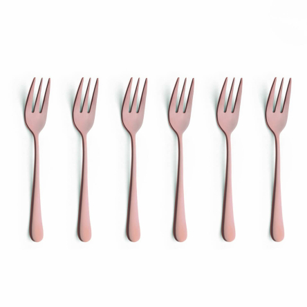 Набір десертних вилок Amefa AUSTIN COPPER, 6 шт. - 1