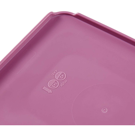 Ящик для зберігання Keeeper LOFT 1.8л рожевий (КЕЕ-910.1) - 2