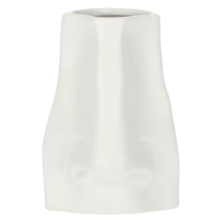 Ваза Rituali Domestici AUGUSTO NOSE WHITE, кераміка, 9,5 х 8 х 13 см - 1
