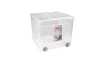 Скринька для зберігання 33л TEXTILE BOX на колесах (CUR-3001) - 1 Скринька для зберігання 33л TEXTILE BOX на колесах (CUR-3001) - 1