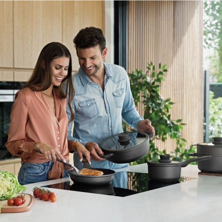 Сковорода BergHOFF з антипригарним покриттям LEO STONE діаметр 28см, 3л (3950298) - 5