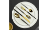 Набір столових приборів Amefa SOPRANO BLACK/GOLD, 16 пр. - 2 Набір столових приборів Amefa SOPRANO BLACK/GOLD, 16 пр. - 2