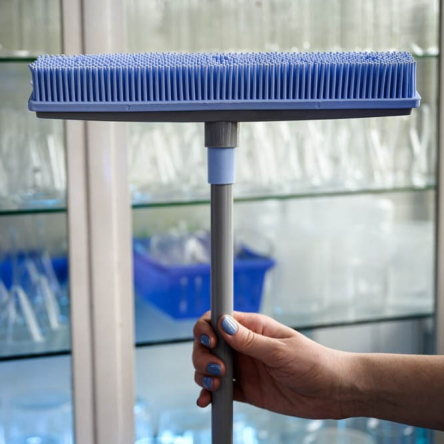 Мітла+кий YORK BACTERIA STOP із гумовою щетиною + кий телескопічний (YR-51300) - 5