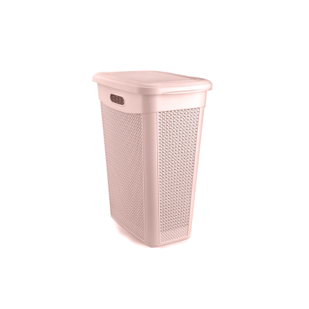 Laundry basket UCS DROP narrow 43l purple-pink (UCS-174002.1) - 1 Laundry basket UCS DROP narrow 43l purple-pink (UCS-174002.1) - 1
