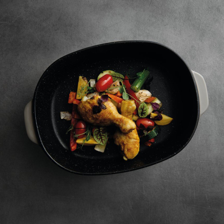 Форма керамічна для випічки BergHOFF GEM овальна 28.5х22х7см, 3л (1697002) - 3 Форма керамічна для випічки BergHOFF GEM овальна 28.5х22х7см, 3л (1697002) - 3