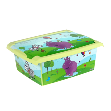 Ящик для зберігання Keeeper Hippo 10л з кришкою (КЕЕ-2713) - 1