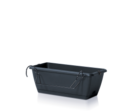 Балконний ящик Prosperplast RESPANA EASYCARE W навісний 40х19х14см антрацит (61819-433)