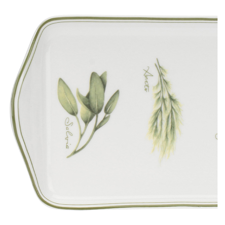 U10138046P00 Блюдо сервірувальне прямокутне La Porcellana Bianca COLTIVIA, порцеляна, 35 х 15 см - 3 U10138046P00 Блюдо сервірувальне прямокутне La Porcellana Bianca COLTIVIA, порцеляна, 35 х 15 см - 3