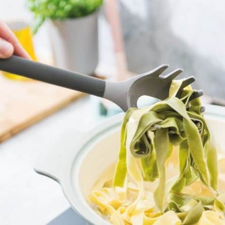 Ложка для пасты BergHOFF LEO, серая, 31 см - 2