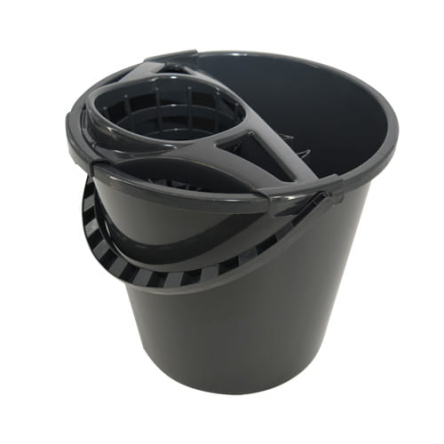 Ведро пластиковое YORK МОП 10л круглое + выжиматель (YR-4547) - 6 Ведро пластиковое YORK МОП 10л круглое + выжиматель (YR-4547) - 6