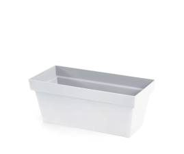 Балконний ящик Prosperplast CUBE 39х18х16см білий (70952-449)