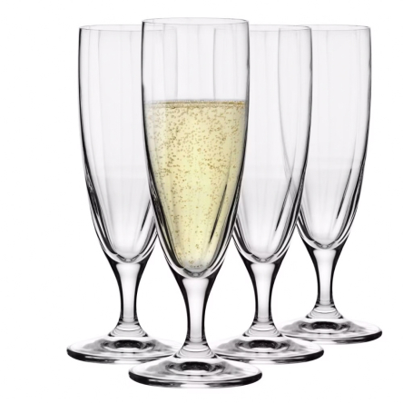 Набор бокалов для шампанского PRIMA LUMI 160мл х 4шт (KROS-927749) - 7