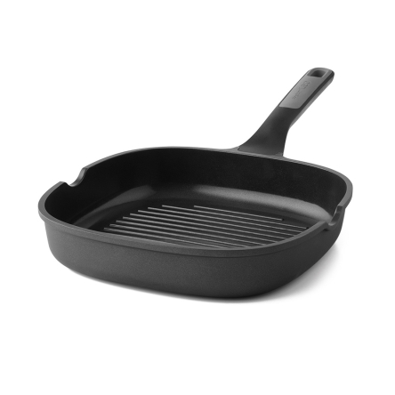 Сковорода-гриль з антипригарним покриттям BergHOFF LEO STONE+ 26х26см, 2.1л (3950589) - 1