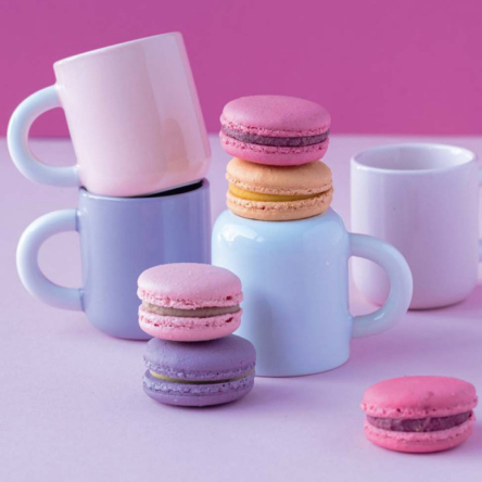 DI0326 Кухоль для чаю SHERBET Pink, порцеляна, 370 мл - 2