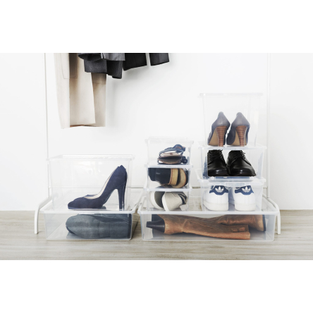 Ящик Plast Team Basic Shoe Box 9.5л прозорий (TEA-1982) - 2