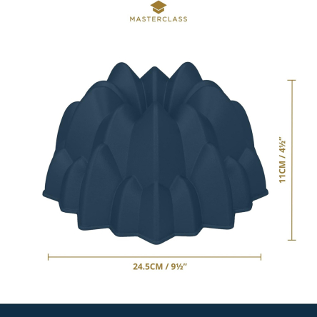 Декоративна форма для випікання Kitchen Craft MASTERCLASS PEAK, алюміній, 22,5 х 22,5 х 11 см - 7