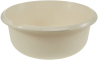 Миска пластикова Keeeper кругла з відливом кремова 9л (KEE-0555.3) - 2 Миска пластикова Keeeper кругла з відливом кремова 9л (KEE-0555.3) - 2
