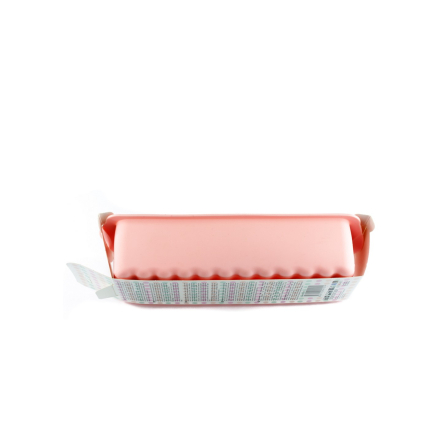 Форма силиконовая MysSilicone для выпечки хлеба 11х28х6см розовая (MYS-41014) - 2