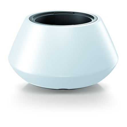 Горщик для квітів Prosperplast HEOS із вкладишем 58х30см білий (89434-449) - 2