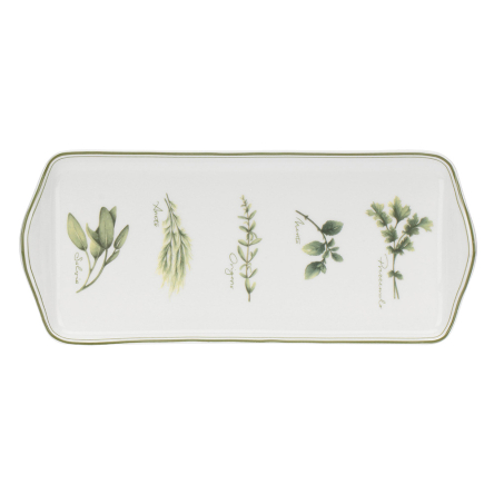 U10138046P00 Блюдо сервірувальне прямокутне La Porcellana Bianca COLTIVIA, порцеляна, 35 х 15 см - 2 U10138046P00 Блюдо сервірувальне прямокутне La Porcellana Bianca COLTIVIA, порцеляна, 35 х 15 см - 2