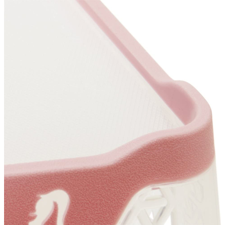 Корзина для хранения Keeeper Jonas А-7 прозрачный/розовый (КЕЕ-370.1) - 6