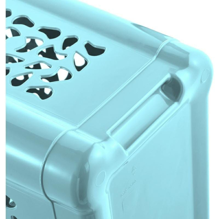 Кошик для білизни Keeeper 60л бірюзовий 45x34x60см (KEE-0701.4) - 3 Кошик для білизни Keeeper 60л бірюзовий 45x34x60см (KEE-0701.4) - 3