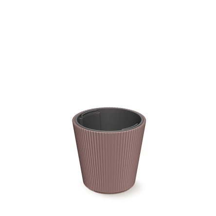 Горщик для квітів Prosperplast Milly 29.9х29.9х31.1см конус марсала (63237-4985) - 1 Горщик для квітів Prosperplast Milly 29.9х29.9х31.1см конус марсала (63237-4985) - 1