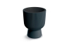 Горщик для квітів Prosperplast Milly 23.9х23.9х30.5см круглий на ніжці антрацит (74448-433) - 1 Горщик для квітів Prosperplast Milly 23.9х23.9х30.5см круглий на ніжці антрацит (74448-433) - 1