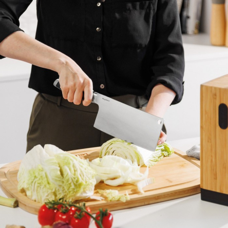 Кухонний ніж-сікач LEO GRAPHITE, 16 см (3950649) - 2