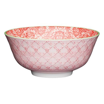 Миска Kitchen Craft RED DAMASK, керамика, диам. 16 см, 500 мл - 1