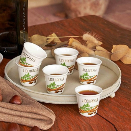 P012715LIQ Чарка для лікеру La Porcellana Bianca LIQUORELLI LIQUIRIZIA, порцеляна, 75 мл - 2