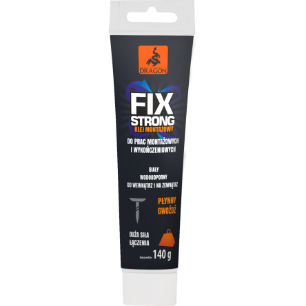 Клей монтажный универсальный FIX STRONG 140мл (DRG-61249) - 1