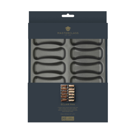 Форма для випікання еклерів Kitchen Craft MASTERCLASS, 31 х 25,5 см - 2 Форма для випікання еклерів Kitchen Craft MASTERCLASS, 31 х 25,5 см - 2