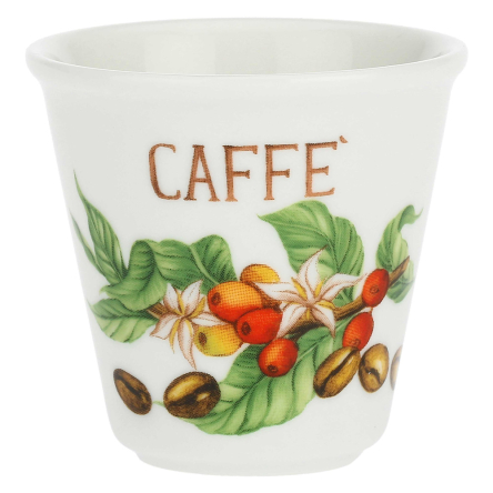 P012715CAF Рюмка для ликера La Porcellana Bianca LIQUORELLI CAFFE, фарфор, 75 мл - 4