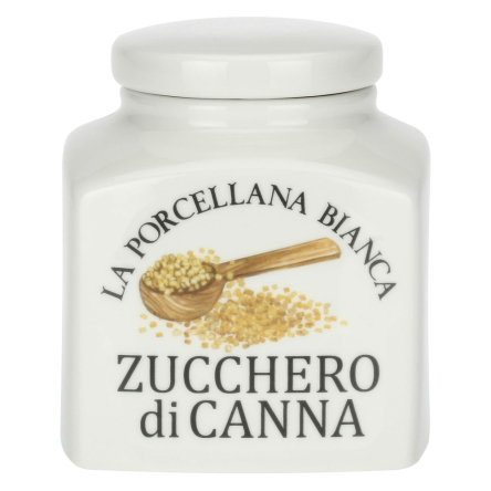 P0126110ZC Банка для темного сахара La Porcellana Bianca CONSERVA, фарфор, 1,1 л - 1