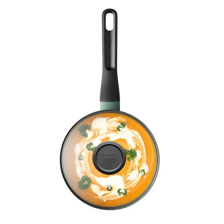 Ковш с антипригарным покрытием BergHOFF LEO SAGE диаметр 18см, 1.9л (3950371) - 2