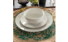 Набір плейсматів Creative Tops Green Leaf, джут, діам. 41 см, 4 пр. - 4