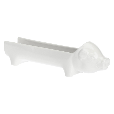 P002700100 Підставка для салямі La Porcellana Bianca FATTORIA, порцеляна, 27,5 х 6 см - 6