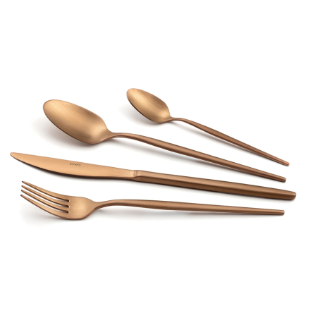 Набор столовых приборов Amefa SOPRANO COPPER 16 предметов - 2
