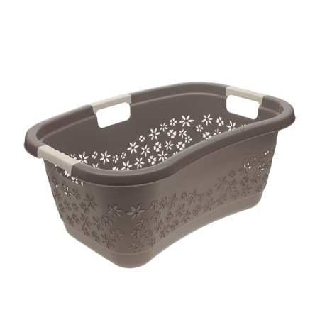 Кошик для білизни Keeeper Deluxe 49л сіра (КЕЕ-1881.2) - 1