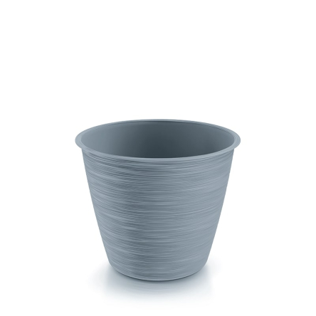 Горщик для квітів Prosperplast FURU-1 29.5х24.8см круглий світло-сірий (74123-443) - 1