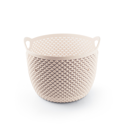 Кошик UCS DROP DESIGN круглий 1.5л кремовий (UCS-152000) - 1