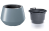 Горшок для цветов Prosperplast HEOS с вкладышем 44х30см светло-серый (89397-443) - 1
