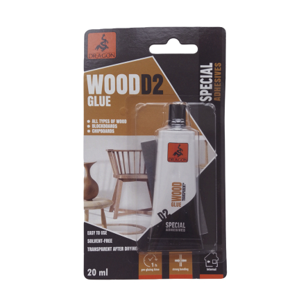 Клей для дерева D2 20мл (DRG-56320) - 1