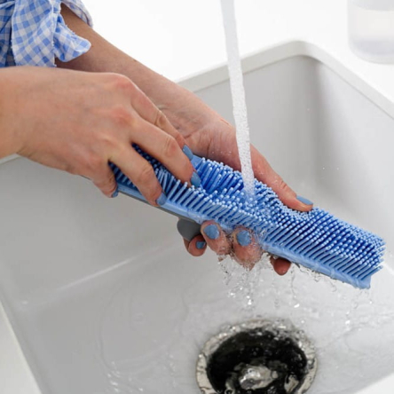 Мітла+кий YORK BACTERIA STOP із гумовою щетиною + кий телескопічний (YR-51300) - 9