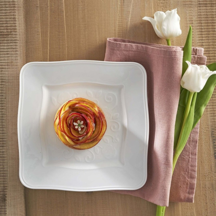 P003800015 Чашка для кави з блюдцем La Porcellana Bianca FLORENTINA, порцеляна, 90 мл - 3