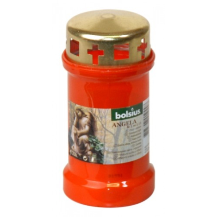 Лампадка пластмассовая №3 Angela, красная 13х6.7см (BOL-189041) - 1